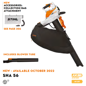 SHA 56 Cordless Vaccum Shredder (battery & charger excluded)