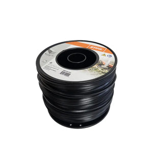 Square Black Nylon Line 3.3mm x 137m Roll